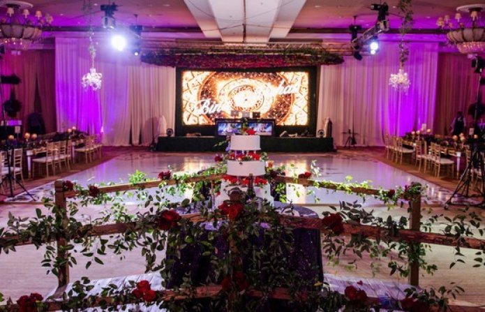 Transforming Wedding Ceremonies with Light Screen Stage and Video Editing